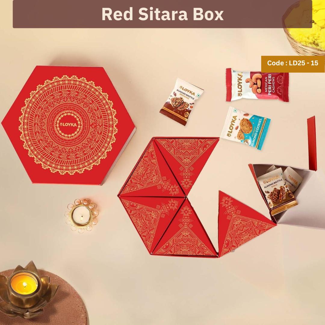 Red Sitara Box - Loyka Red Sitara Box - Loyka